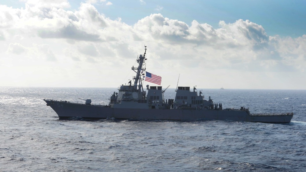 圖/翻攝自USS Curtis Wilbur (DDG 54)臉書