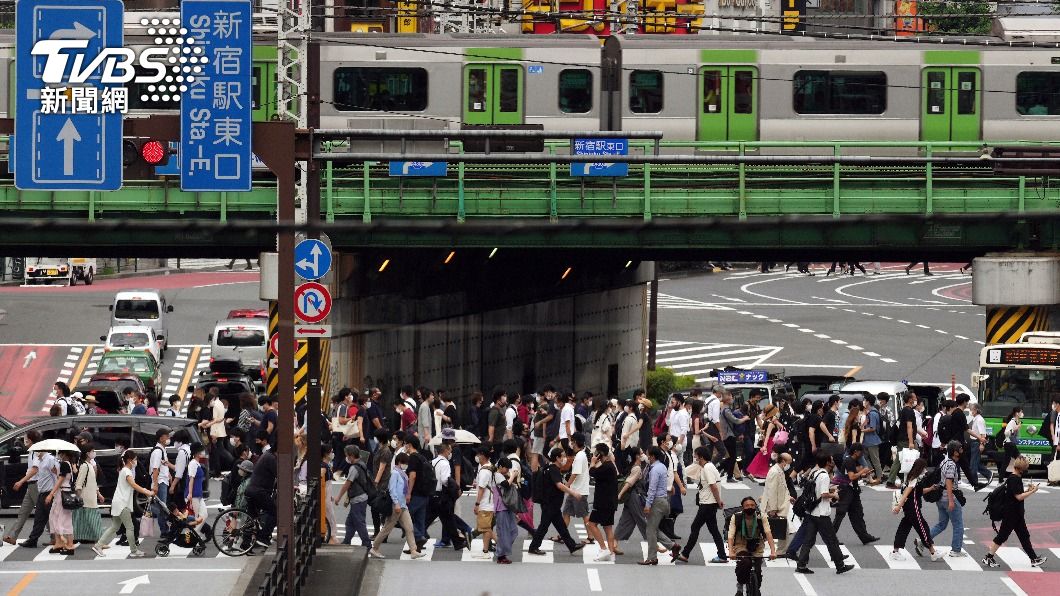 東京解封後疫情回升 感染擴大、確診者增1.08倍