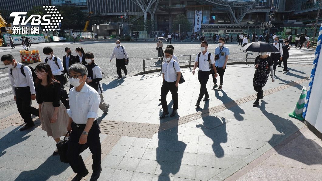 昨(23)日光東京都內確診者就多達600多人。(圖/達志影像 美聯社)