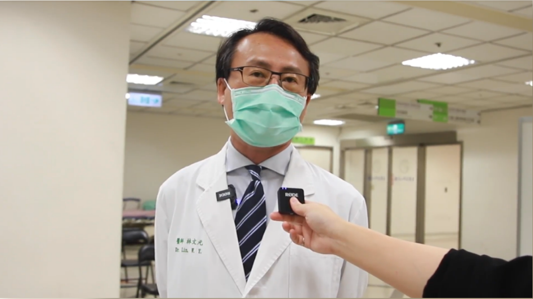 林文元表示,今天孕婦施打狀況良好,皆無重大不良反應。(圖/台中市政府提供)