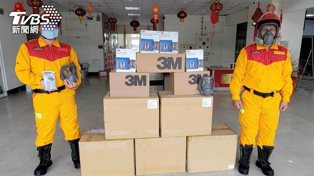 太魯閣事故傷者康復 贈救災面罩示感謝