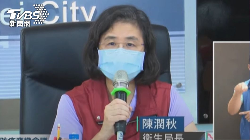 新北市衛生局長陳潤秋。(圖/TVBS)