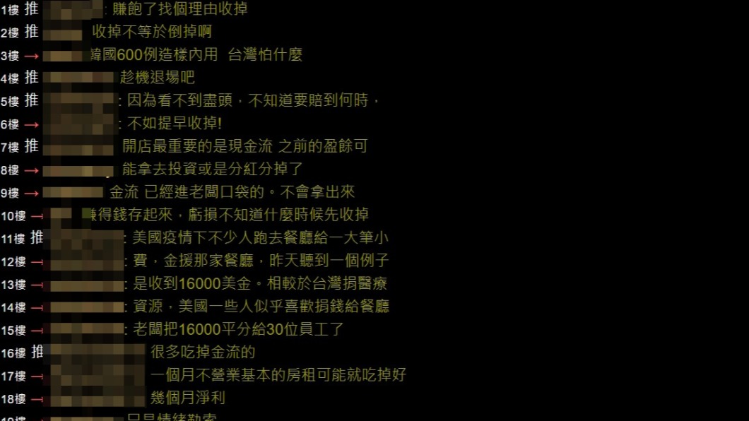貼文一出網友紛紛討論原因。（圖／翻攝自PTT）