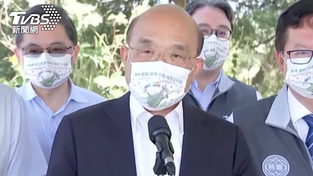 行政院長蘇貞昌。(圖/TVBS)