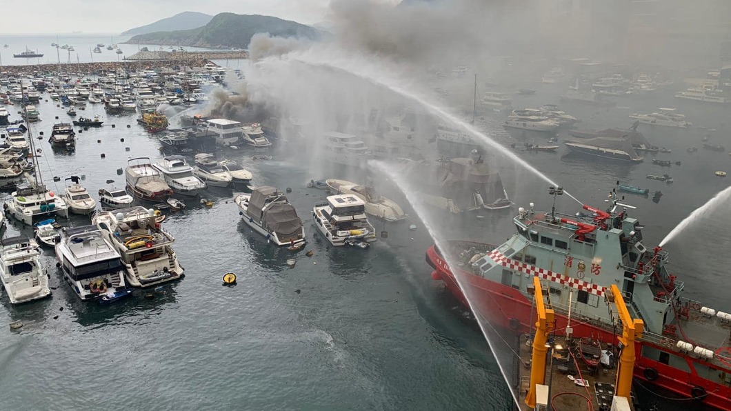 圖/翻攝自香港消防處 Hong Kong Fire Services Department 臉書