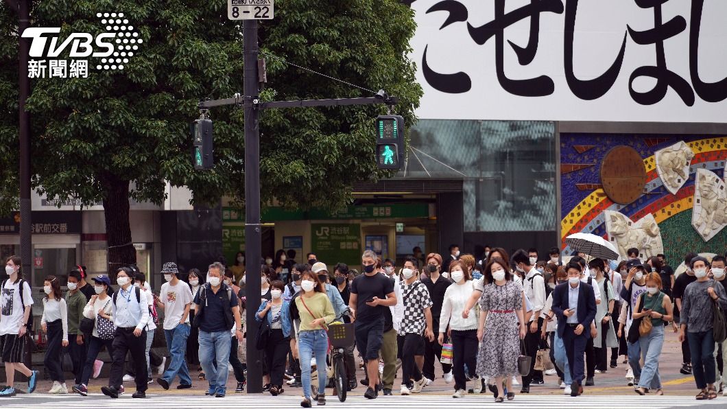 解除緊急事態宣言後東京疫情有擴大趨勢。(圖/達志影像 美聯社)