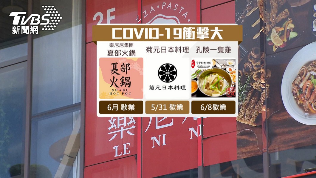 多家餐飲相繼歇業。(圖/TVBS)