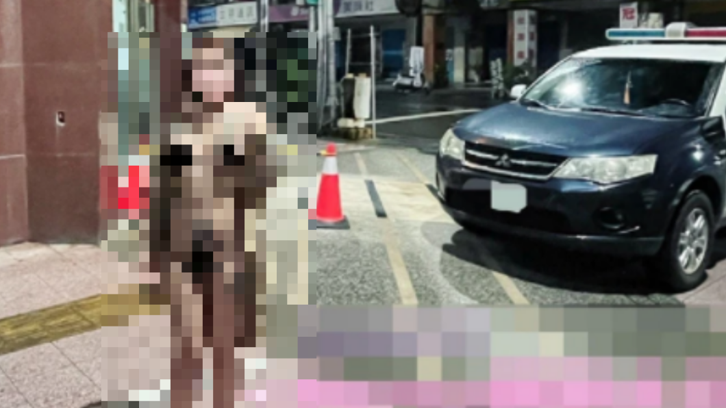 離譜!爆乳女在派出所前拍不雅照 操刀人竟是警察