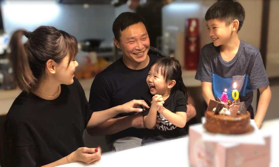 嚴立婷2小孩正值活潑年紀。(圖/翻攝自嚴立婷 Willson & Tina臉書)