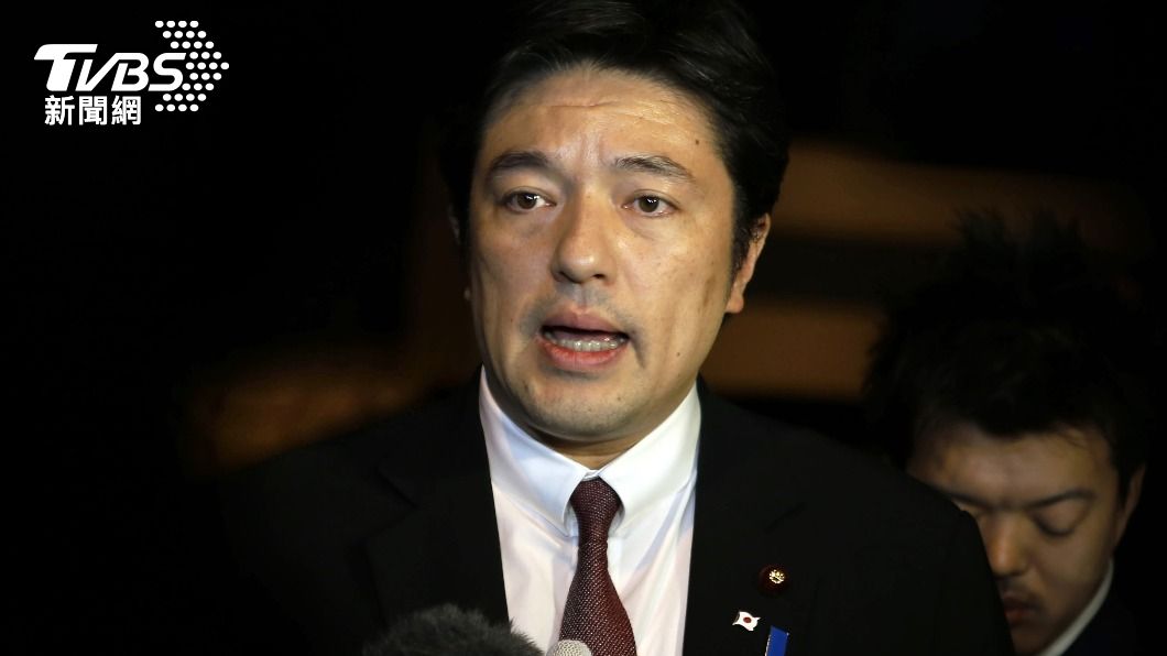 日本防衛副大臣中山泰秀在會議中稱台灣為「民主國家」。(圖/達志影像美聯社)