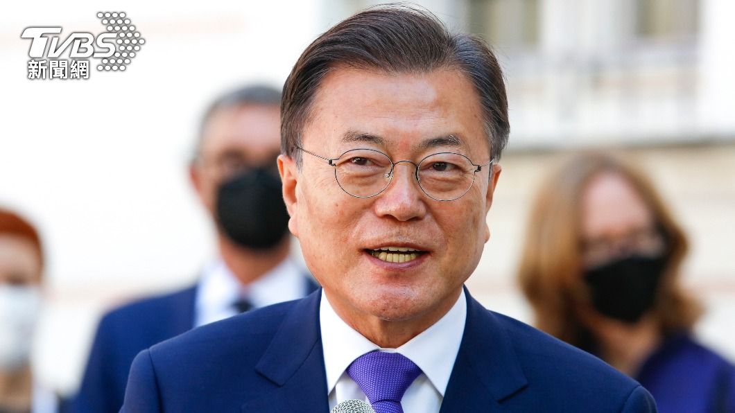 吳巨敦過去與文在寅同為共同民主黨黨員,後因性騷擾醜聞遭開除黨籍。(圖/達志影像美聯社)
