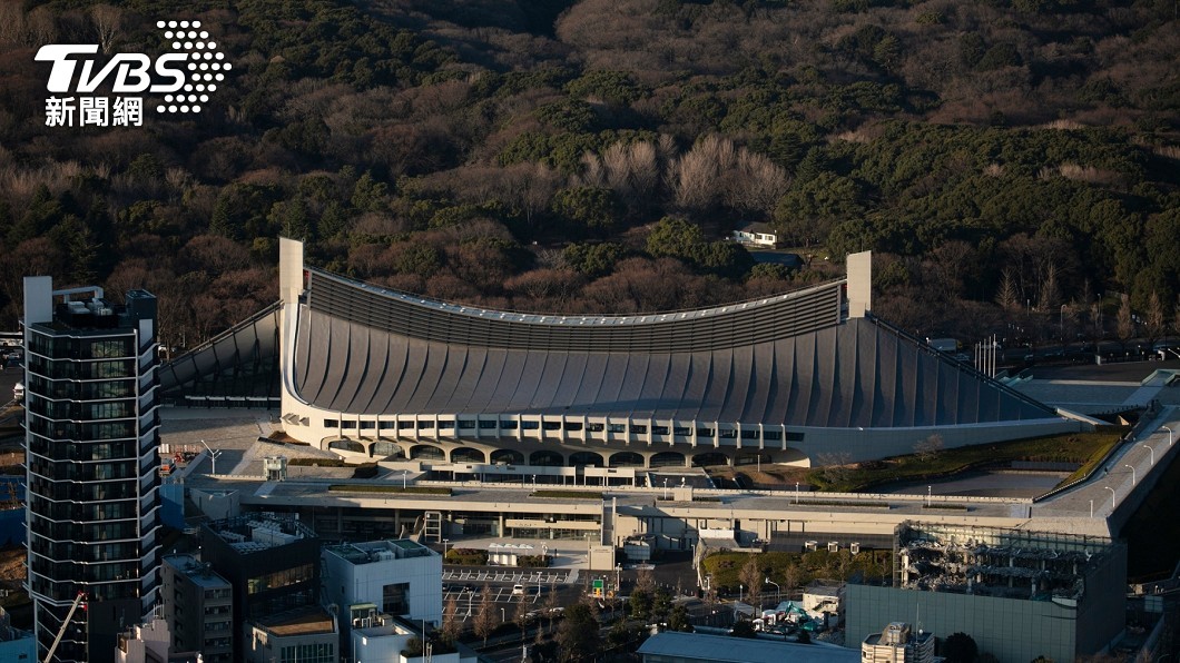 代代木國立競技場是東京奧運手球賽的比賽場館。(圖/達志影像美聯社)