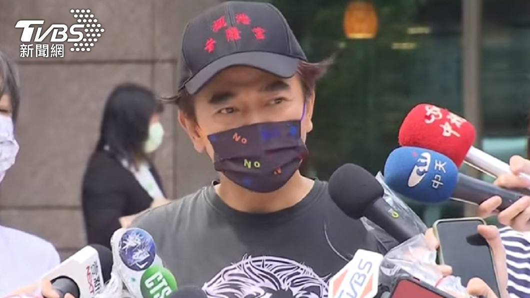 吳宗憲被說作秀忍不住動怒。(圖/TVBS)