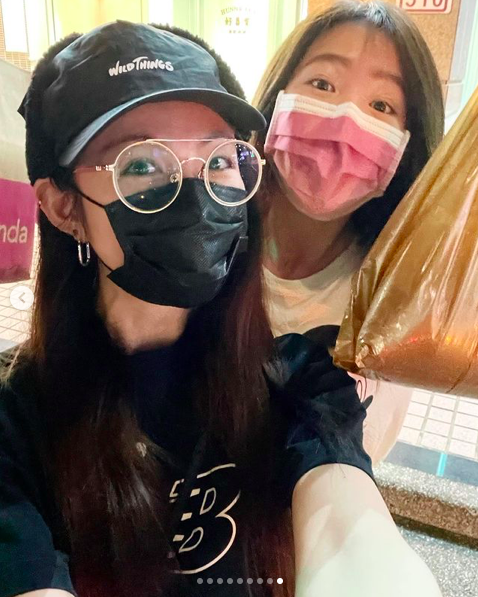 李千那親自送餐給藝人朋友。（圖／翻攝自李千那IG）