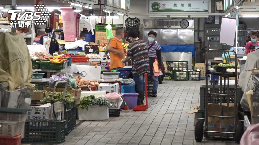 環南市場明天復市。(圖/TVBS)