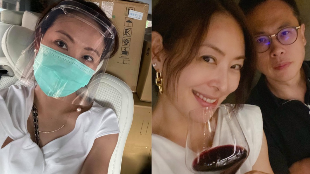 體力過人!賈永婕狂跑醫院送物資 不忘與尪「約會放閃」