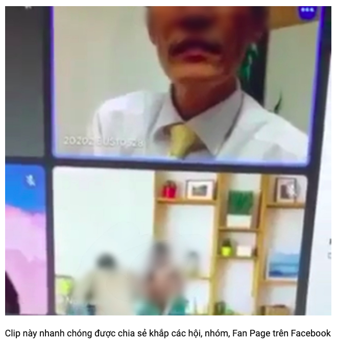 教授目睹活春宮覺得很尷尬。(圖/翻攝自Thanh Niên)