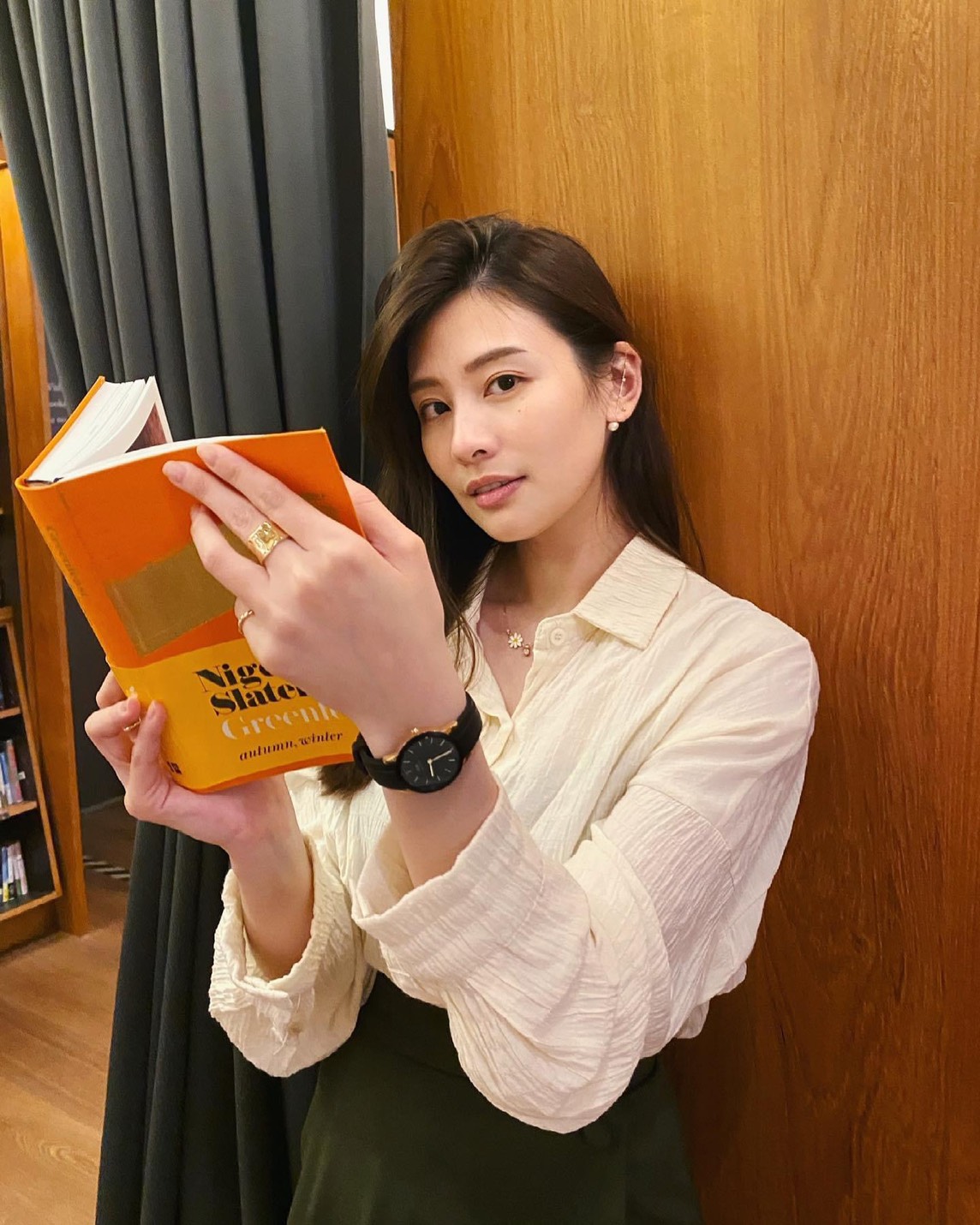 詹可旬憑著甜美外貌和知性形象擁有許多粉絲。（圖／翻攝自詹可旬臉書）