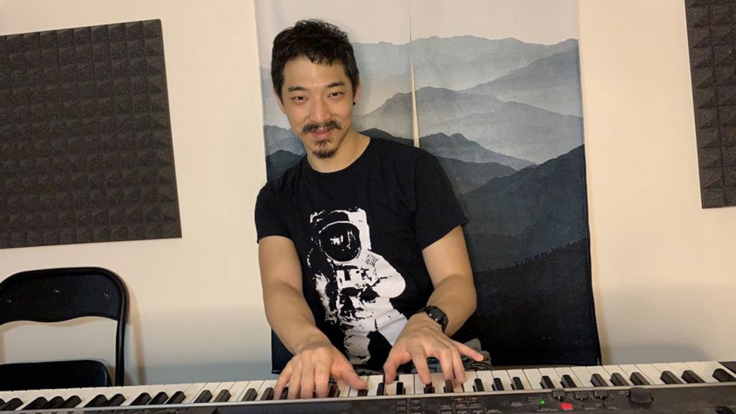 王大文赴偏鄉分享創作樂喊小朋友都沒睡著。(圖/上行娛樂提供)