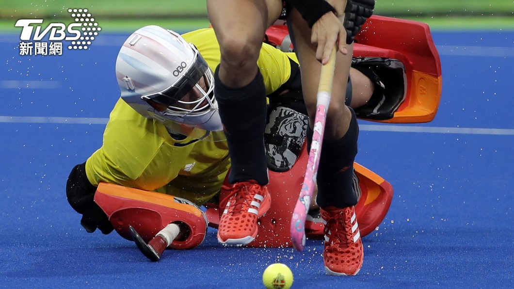 曲棍球英文是「Hockey」，起源于法語，意思是牧羊人的棍杖。(圖／達志影像美聯社)