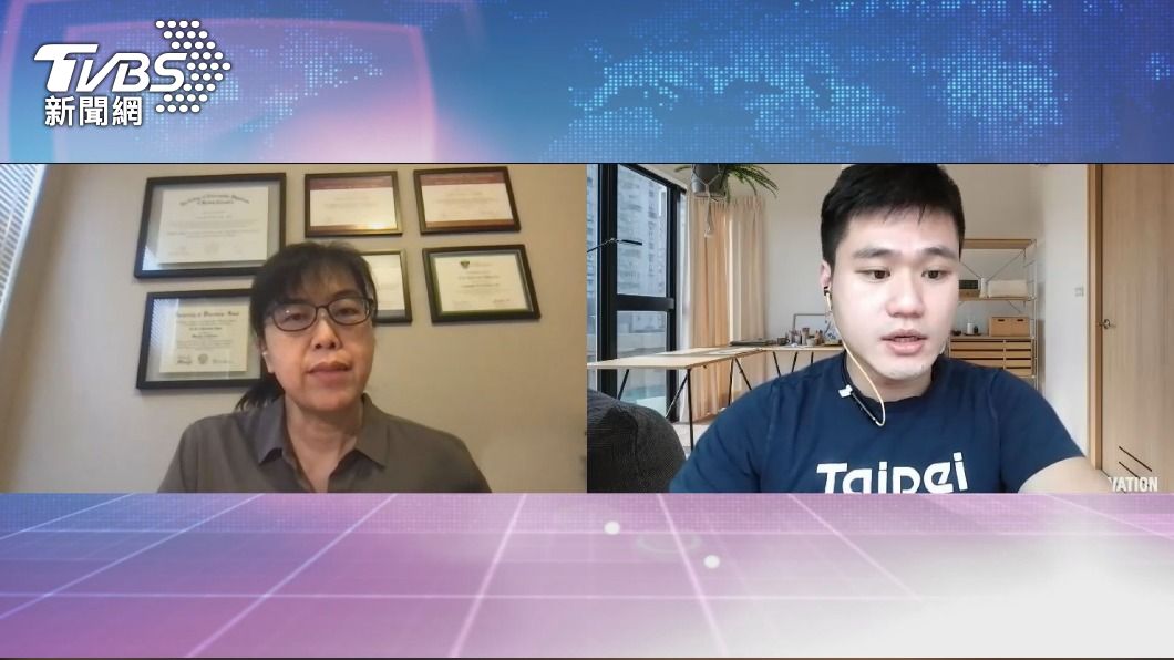 加拿大溫哥華沿岸衛生局疫苗防疫醫師Christine Chen接受《TVBS新聞網》獨家訪問。（圖／TVBS）