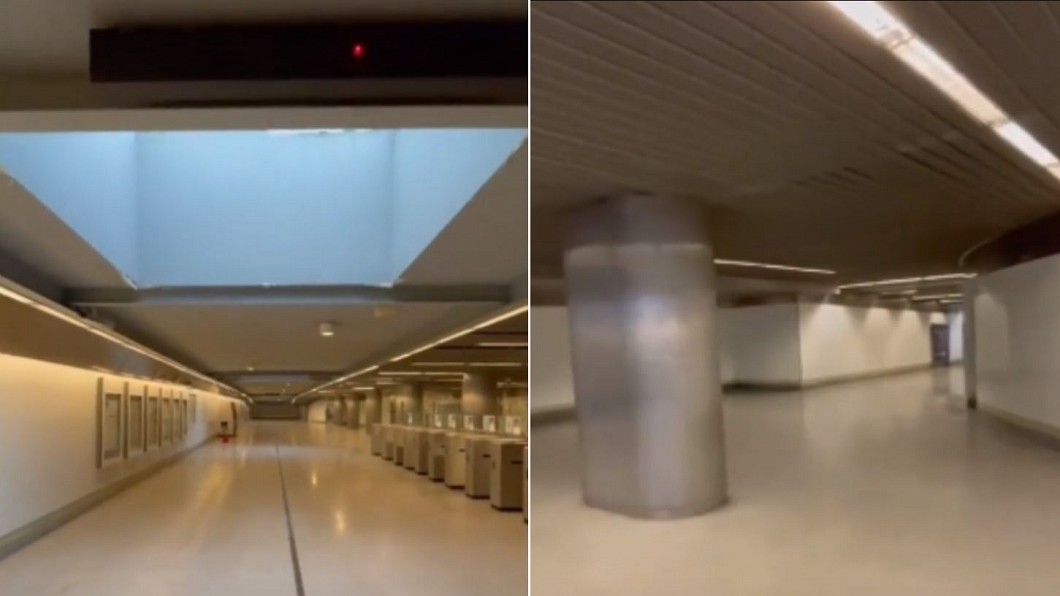 時空旅人拍到街上無人照片佐證。（圖／翻攝自TikTok @unicosobreviviente）