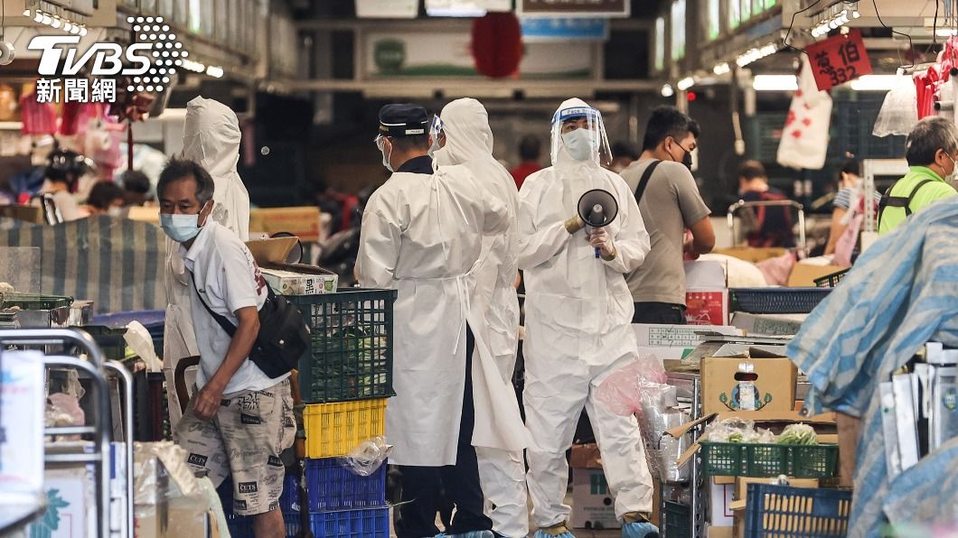 環南市場爆群聚疫情 陳時中提5策略圍堵病毒