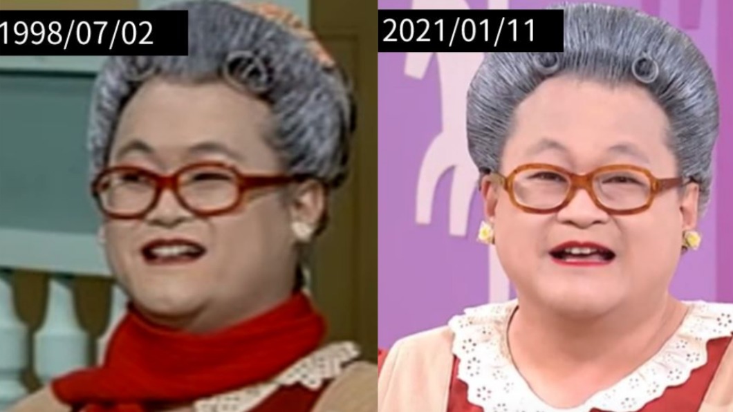 水果奶奶至今仍維持招牌裝扮。(圖/翻攝自公視影音網臉書)
