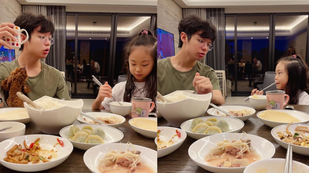 兒子貼心叮囑妹妹,讓陳維齡當場落淚。(圖/翻攝自宋逸民和陳維齡的幸福生活臉書)