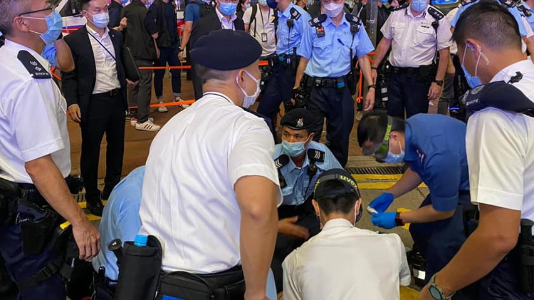 圖/翻攝自香港警察 Hong Kong Police 臉書