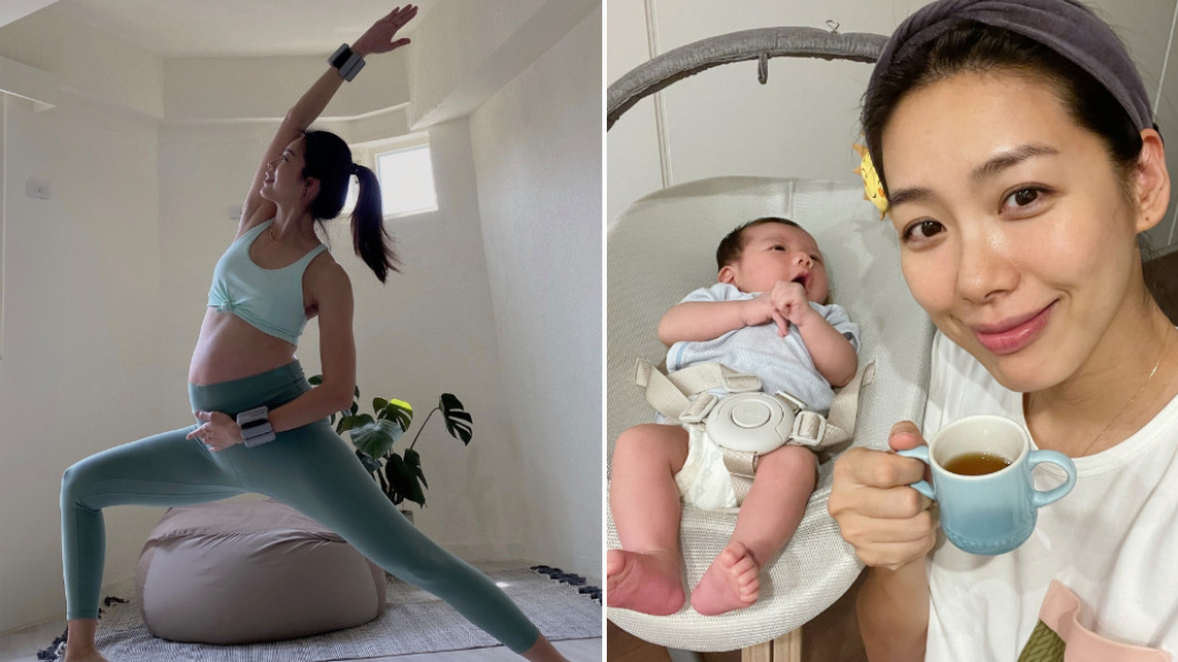 女星林可彤看不出已是二寶媽。(圖/翻攝自林可彤臉書)