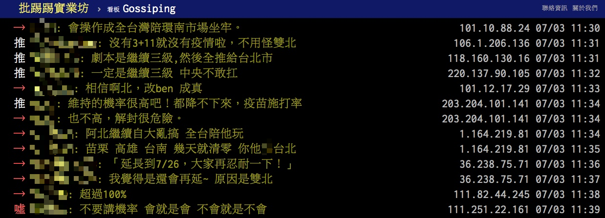 網友紛紛留言討論。(圖/翻攝自PTT)