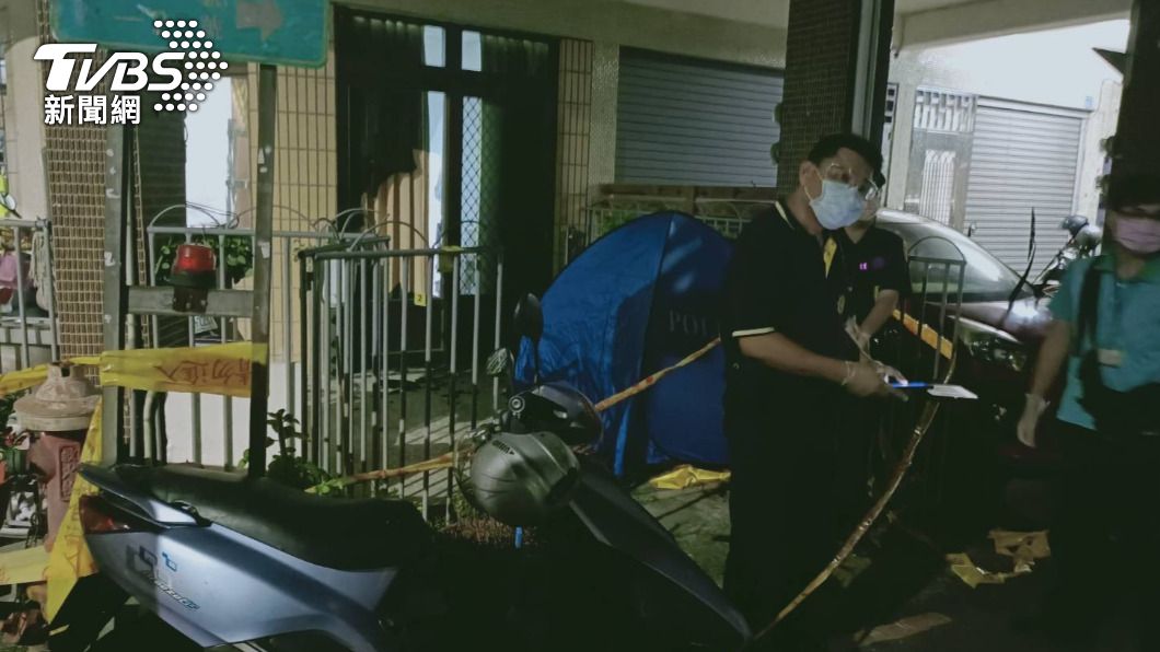 陳姓兇嫌疑似醋勁大發砍死情敵。(圖/TVBS)