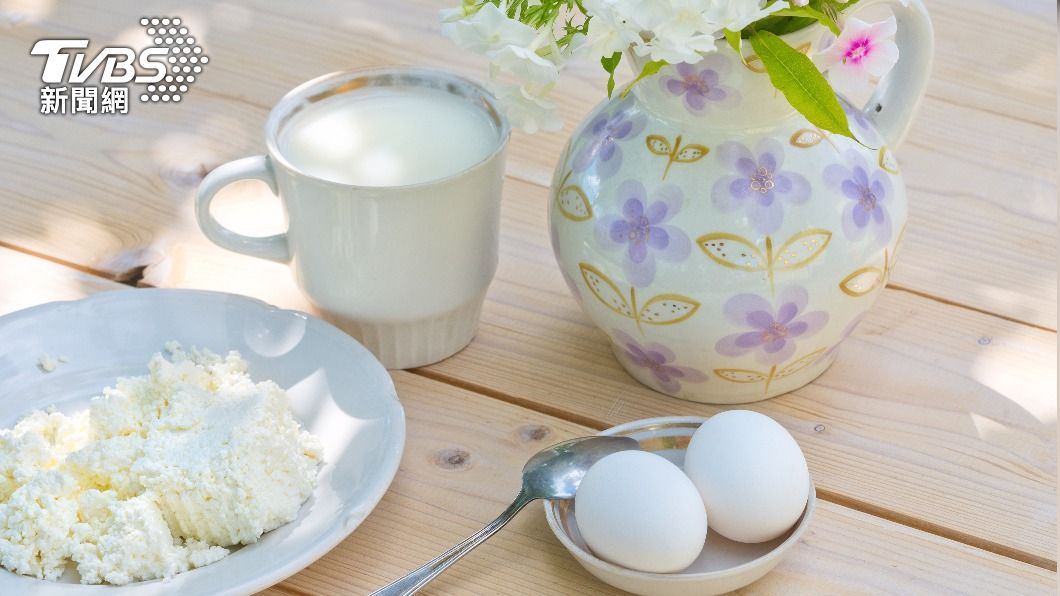 奶蛋豆類過敏,大多隨年齡而減緩。(示意圖/shutterstock達志影像)