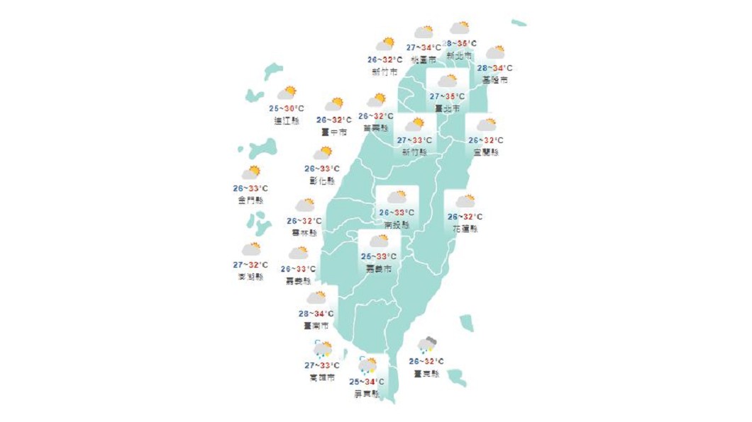 圖／中央氣象局