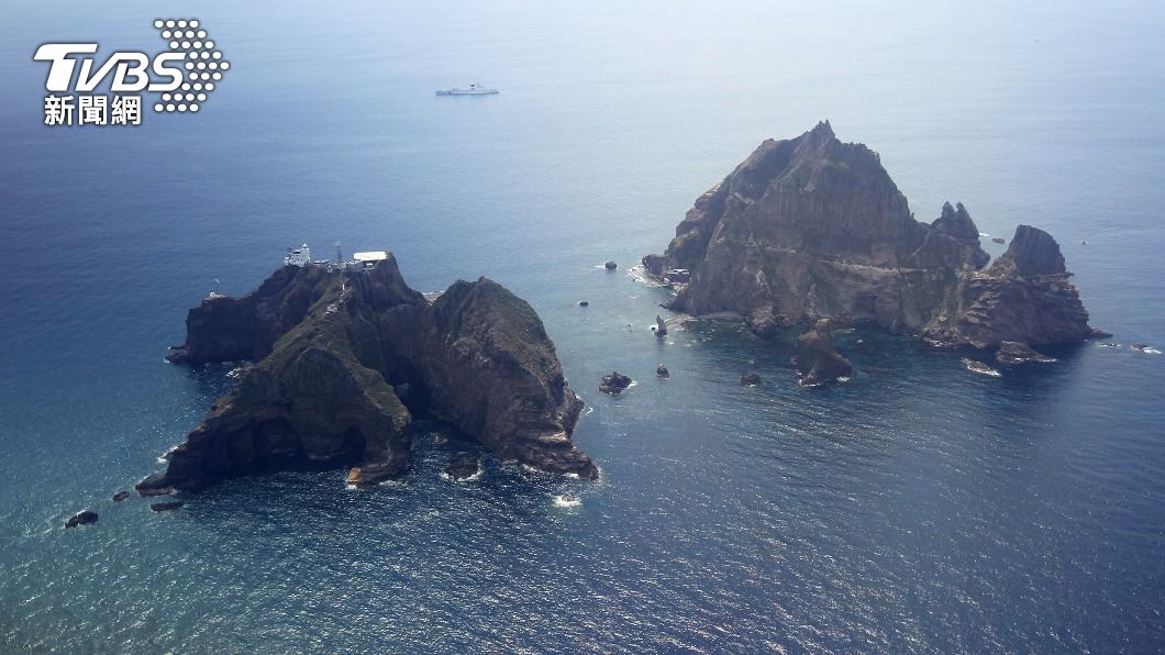 竹島(獨島)歸屬成問題。(圖/達志影像美聯社)