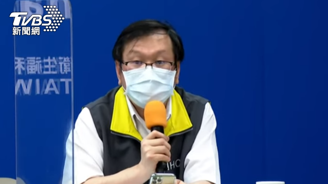 疫情指揮中心發言人莊人祥。（圖／TVBS）