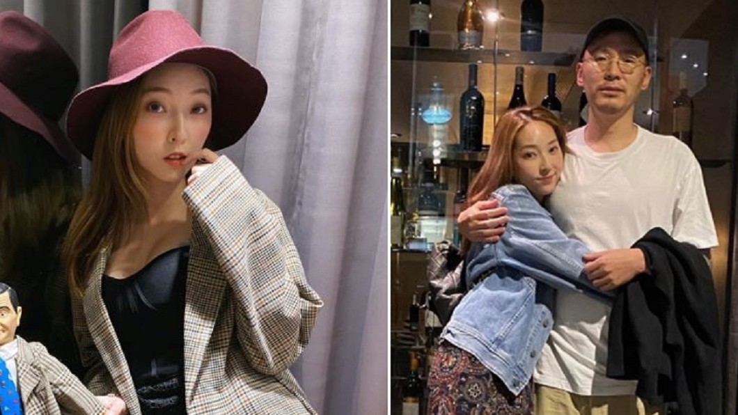 翁馨儀當時嫁給張少懷時,年紀僅有20歲。(圖/翻攝自翁馨儀臉書)