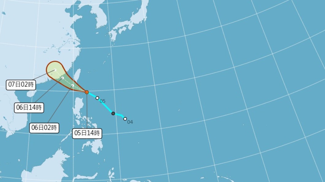 （圖／中央氣象局）