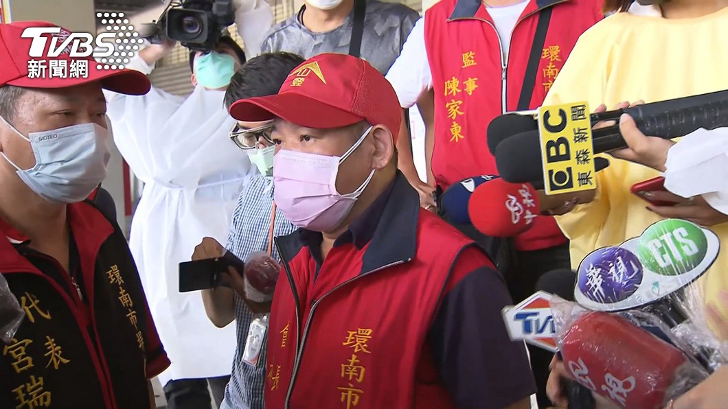 柯文哲坦言自己先前不認識林勝東。(圖/TVBS)