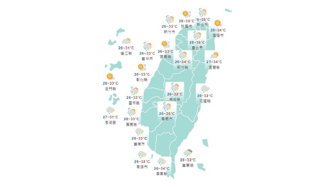 圖/中央氣象局
