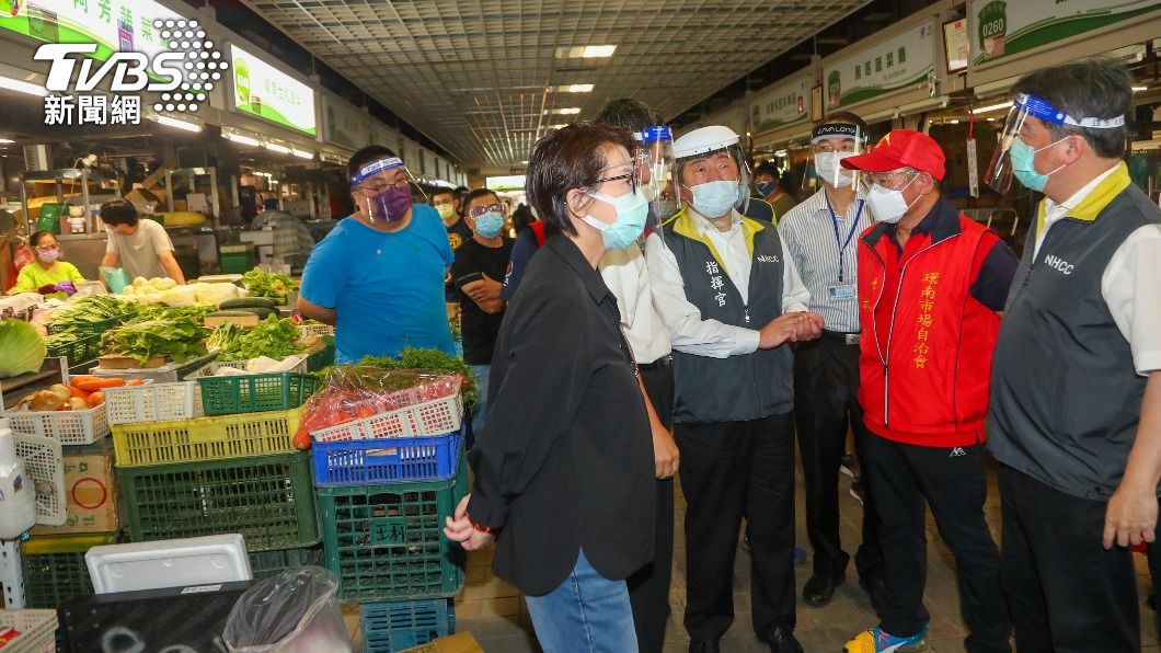 環南市場今復市 陳時中視察盼斷絕市場傳播鏈