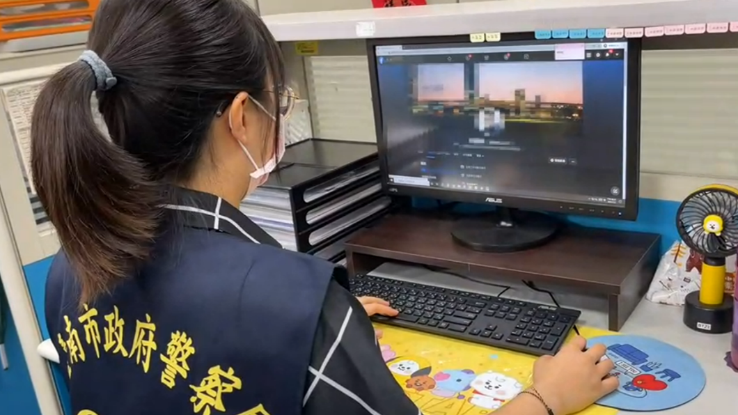 南市刑大主動追查，並在日前約談李男到案說明。（圖／警方提供）