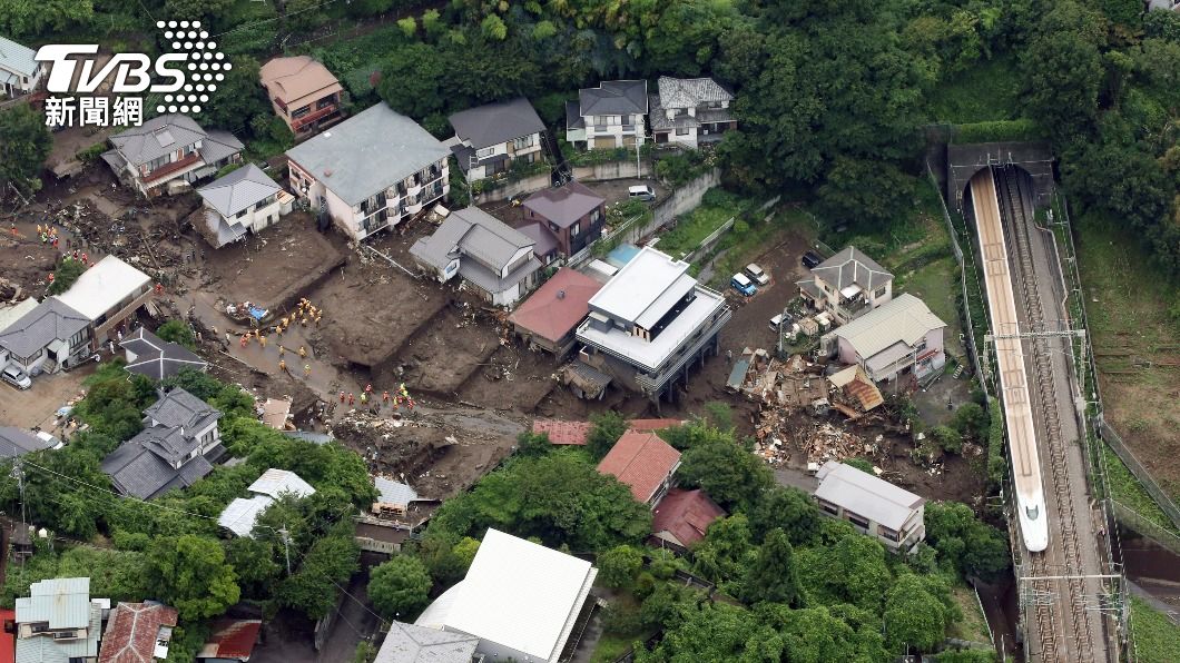 日本熱海土石流逾黃金72小時 失聯上升到29人
