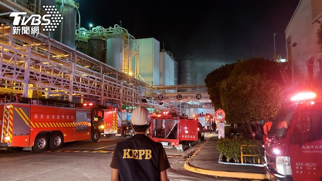 高雄台塑林園廠凌晨爆炸　民眾遭巨響驚醒現場飄異味