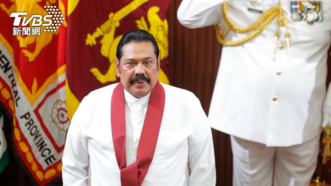 斯里蘭卡總統馬欣達·拉賈帕克薩(Mahinda Rajapaksa)。(圖/達志影像美聯社)