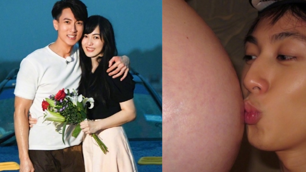 吳尊甜蜜親吻「老婆孕肚」 粉絲震驚:有老三了?