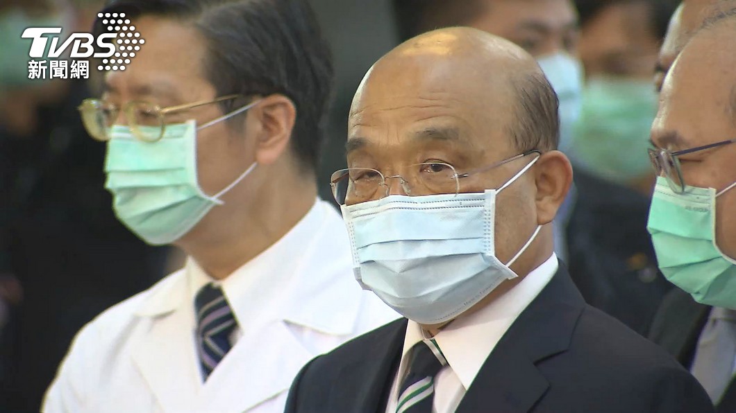 蘇貞昌將針對微解封，13日前做出調整回應。（圖／TVBS）