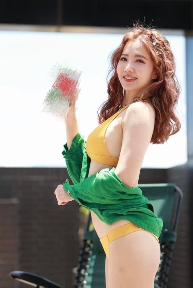 謝忻身材穠纖合度。（圖／翻攝自謝忻臉書）