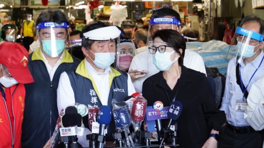 近期環南市場爆發多起感染案例。(圖/台北市政府提供)